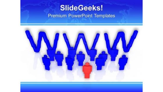 Interconnected World Through Www PowerPoint Templates Ppt Backgrounds For Slides 0313 Interconnected World Through Www PowerPoint Templates Ppt Backgrounds For Slides 0313