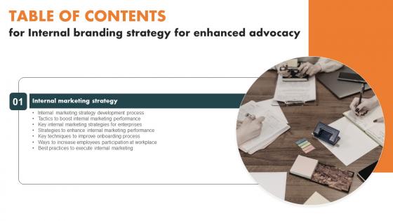 Internal Branding Strategy For Enhanced Advocacy Table Of Contents Background Pdf