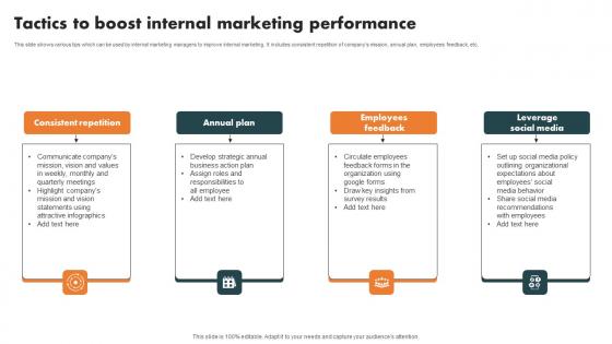 Internal Branding Strategy For Enhanced Advocacy Tactics Boost Internal Ideas Pdf Internal Branding Strategy For Enhanced Advocacy Tactics Boost Internal Ideas Pdf