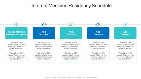 Internal Medicine Residency Schedule In Powerpoint And Google Slides Cpb