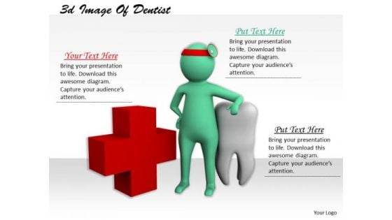 International Marketing Concepts 3d Image Of Dentist Business Statement