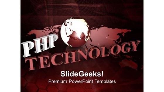 Internet Abstract Concept Php Technology PowerPoint Templates Ppt Backgrounds For Slides 0413