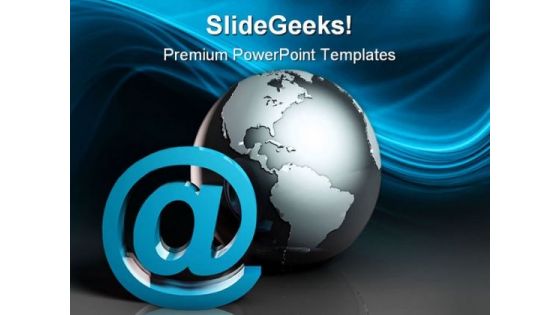 Internet Access Global PowerPoint Templates And PowerPoint Backgrounds 0311