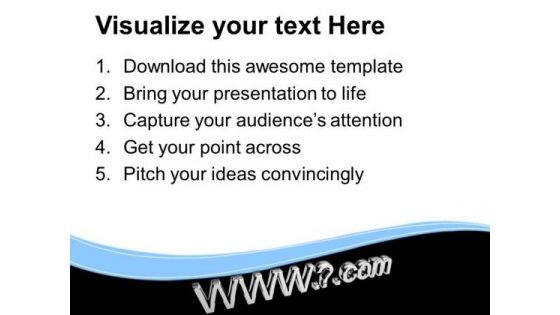 Internet Address Business PowerPoint Templates And PowerPoint Themes 0812