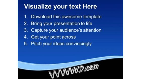 Internet Address Business PowerPoint Templates And PowerPoint Themes 0812