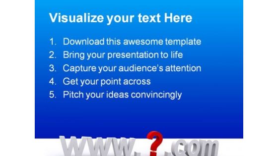 Internet Address Communication PowerPoint Templates And PowerPoint Backgrounds 0711