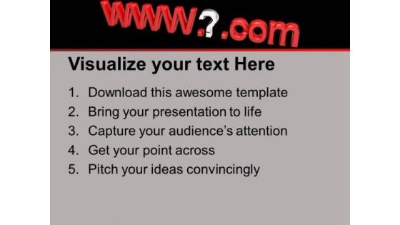 Internet Address Computer Host Name PowerPoint Templates Ppt Backgrounds For Slides 0213