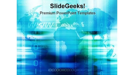 Internet Background PowerPoint Backgrounds And Templates 1210