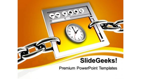 Internet Browser Links Business PowerPoint Templates And PowerPoint Themes 0712