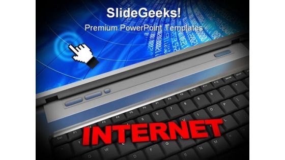 Internet Business PowerPoint Backgrounds And Templates 1210