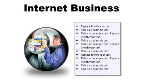 Internet Business PowerPoint Presentation Slides C