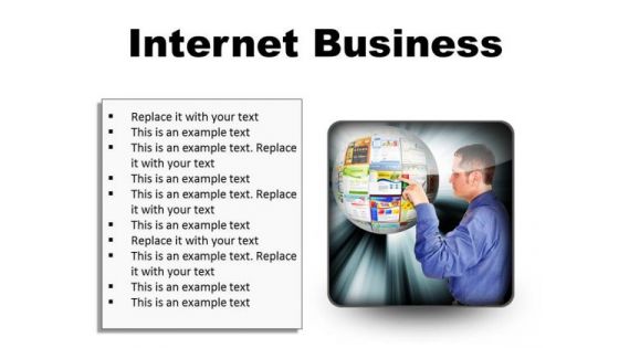 Internet Business PowerPoint Presentation Slides S