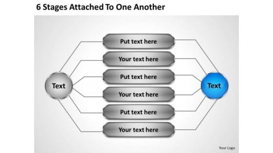 Internet Business Strategy 6 Stages Attached To One Another Implementation