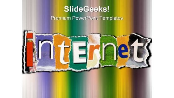 Internet Computer PowerPoint Templates And PowerPoint Backgrounds 0111