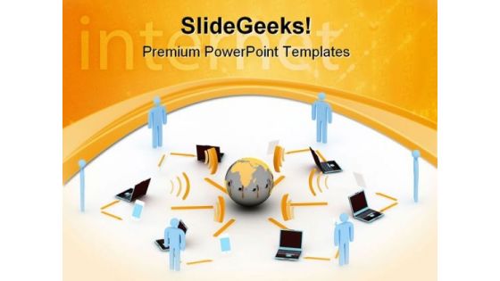 Internet Concept01 Global PowerPoint Templates And PowerPoint Backgrounds 0711