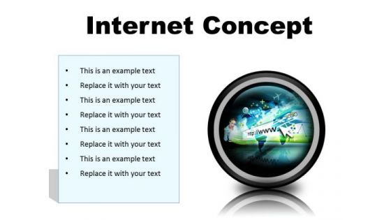 Internet Concept Business PowerPoint Presentation Slides Cc