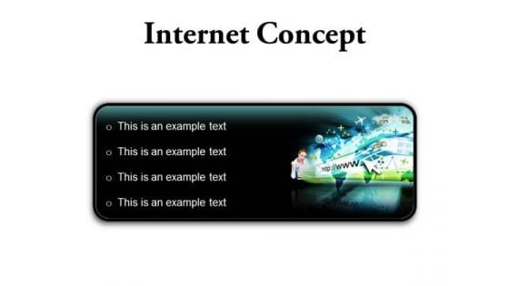 Internet Concept Business PowerPoint Presentation Slides R