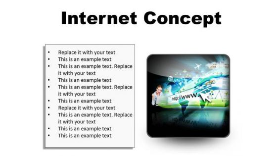 Internet Concept Business PowerPoint Presentation Slides S