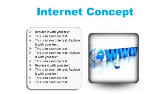 Internet Concept Global PowerPoint Presentation Slides S