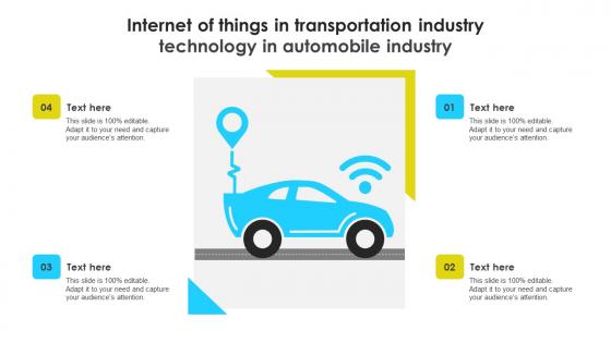 Internet Of Things In Transportation Industry Technology In Automobile Industry Microsoft Pdf