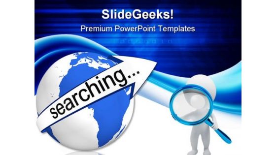 Internet Searching People PowerPoint Backgrounds And Templates 1210