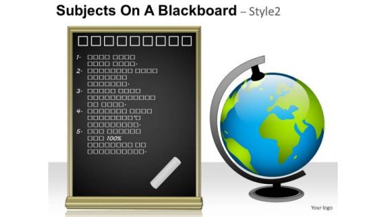 Internet Subjects On A Blackboard 2 PowerPoint Slides And Ppt Diagram Templates