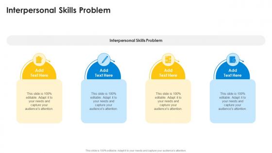 Interpersonal Skills Problem In Powerpoint And Google Slides Cpb