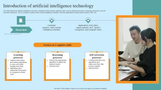 Introduction Of Artificial Intelligence Technology Hyper Automation Solutions Brochure Pdf