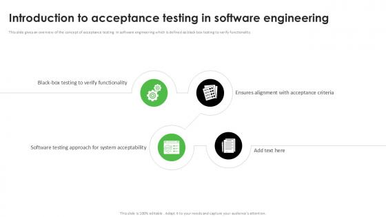 Introduction To Acceptance Testing In Software Engineering Acceptance Testing PPT Presentation Introduction To Acceptance Testing In Software Engineering Acceptance Testing PPT Presentation
