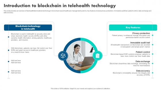Introduction To Blockchain In Telehealth How Blockchain Is Reshaping BCT SS V Introduction To Blockchain In Telehealth How Blockchain Is Reshaping BCT SS V