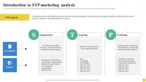 Introduction To STP Marketing Analysis User Segmentation Download Pdf