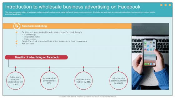 Introduction To Wholesale Business Advertising On Facebook Ppt Powerpoint Introduction To Wholesale Business Advertising On Facebook Ppt Powerpoint