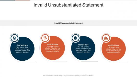 Invalid Unsubstantiated Statement In Powerpoint And Google Slides Cpb