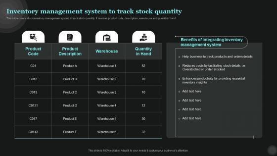 Inventory Management System To Track Stock Quantity Tech Asset Management Mockup Pdf Inventory Management System To Track Stock Quantity Tech Asset Management Mockup Pdf