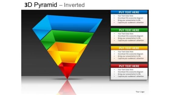 Inverted Pyramid PowerPoint Slides