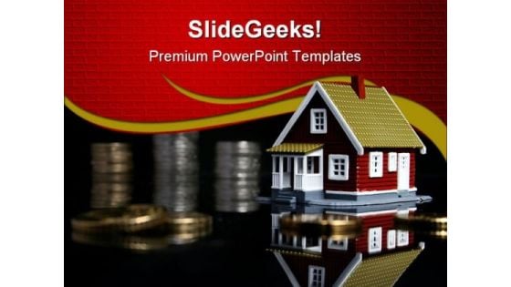 Invest In Houses Real Estate PowerPoint Templates And PowerPoint Backgrounds 0611