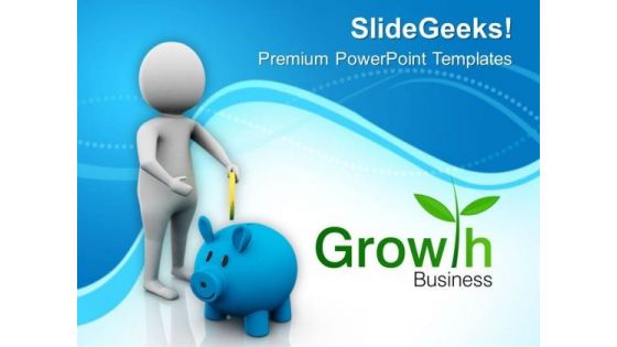 Invest Money For Growth PowerPoint Templates Ppt Backgrounds For Slides 0513