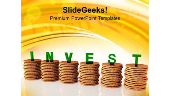 Invest Money In Right Business PowerPoint Templates Ppt Backgrounds For Slides 0413