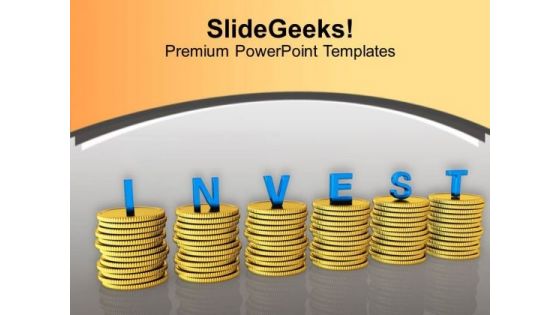 Invest Your Money In Right Business PowerPoint Templates Ppt Backgrounds For Slides 0513