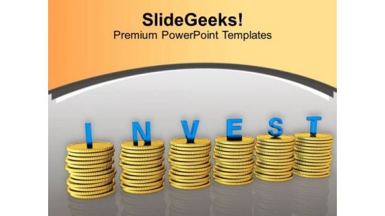 Invest Your Money In Right Business PowerPoint Templates Ppt Backgrounds For Slides 0513