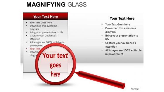 Investigation Glass PowerPoint Slides And Ppt Diagram Templates