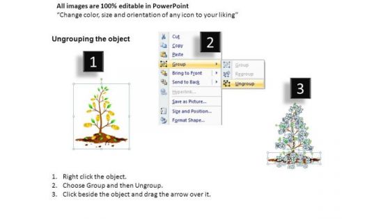 Investing Money Growing On Trees PowerPoint Slides And Ppt Diagram Templates