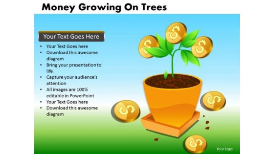 Investment With Good Returns Dollar Growth PowerPoint Templates Ppt Slides