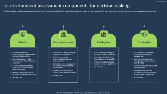 IOT Environment Assessment Components For Decision Making Themes Pdf