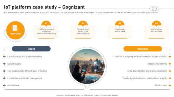 IOT Platform Case Study Cognizant Aws IOT Platform Ppt Template IOT Platform Case Study Cognizant Aws IOT Platform Ppt Template