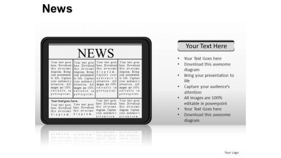 Ipad News PowerPoint Slides And Ppt Diagram Templates