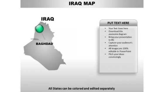 Iraq Country PowerPoint Maps Iraq Country PowerPoint Maps