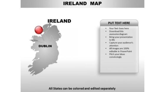 Irealand Country PowerPoint Maps