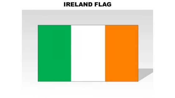 Ireland Country PowerPoint Flags