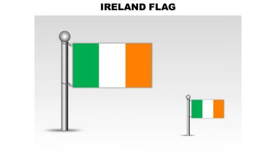 Ireland Country PowerPoint Flags